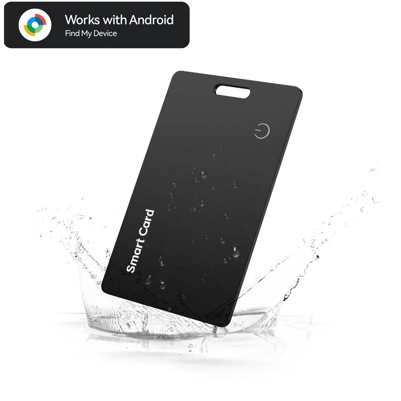 lim Wallet Tracker Card For Android - Ultra Thin Bluetooth Smart Tag Wireless Rechargeable For Wallet And Luggage Anti-Left