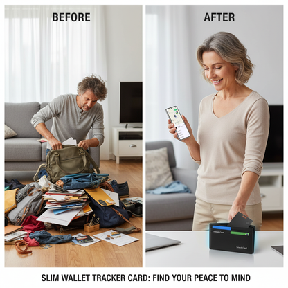 lim Wallet Tracker Card For Android - Ultra Thin Bluetooth Smart Tag Wireless Rechargeable For Wallet And Luggage Anti-Left