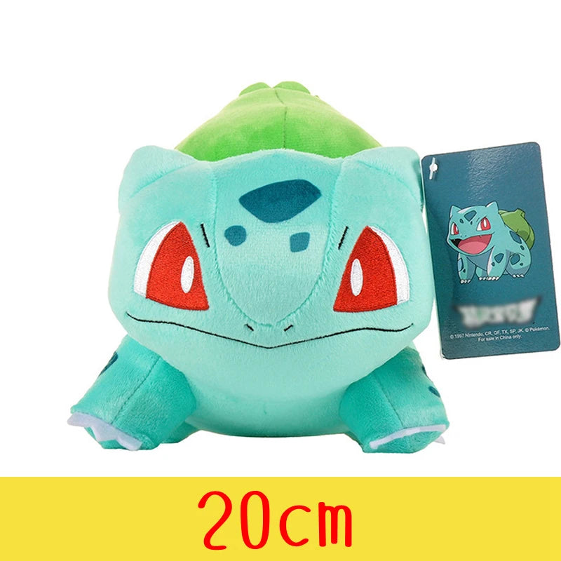 Pokemon Plush Toy High Quality With Tag Anime Cartoon Pikachu Charmander Squirtle Bulbasaur Stuffed Doll Gift For Kids Children
