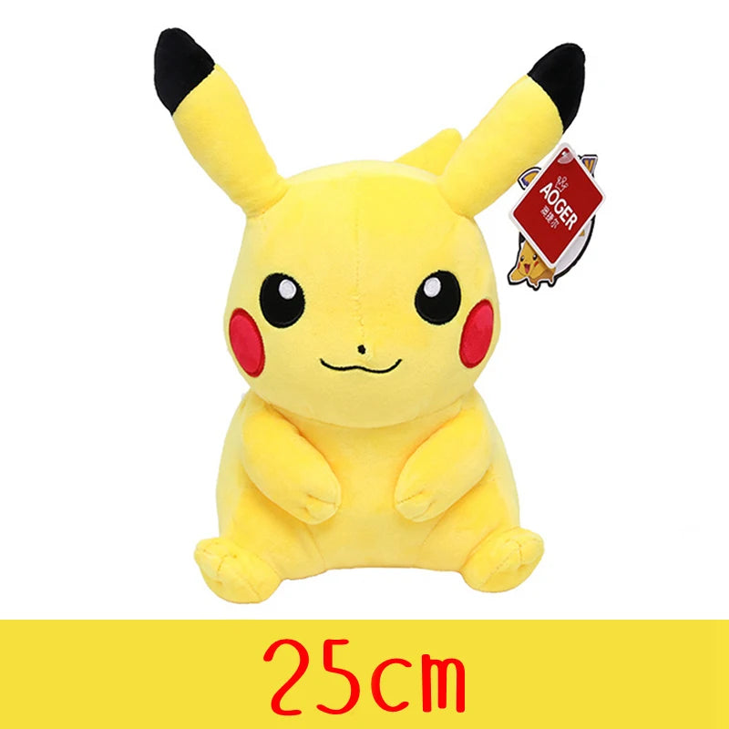 Pokemon Plush Toy High Quality With Tag Anime Cartoon Pikachu Charmander Squirtle Bulbasaur Stuffed Doll Gift For Kids Children