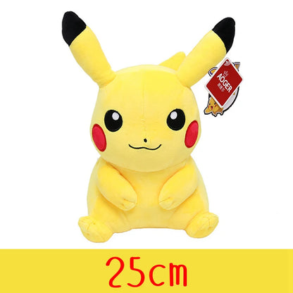 Pokemon Plush Toy High Quality With Tag Anime Cartoon Pikachu Charmander Squirtle Bulbasaur Stuffed Doll Gift For Kids Children