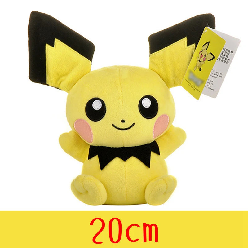 Pokemon Plush Toy High Quality With Tag Anime Cartoon Pikachu Charmander Squirtle Bulbasaur Stuffed Doll Gift For Kids Children
